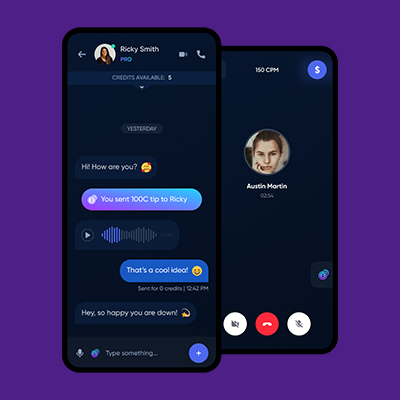 Ultra Messenger App screenshot 1